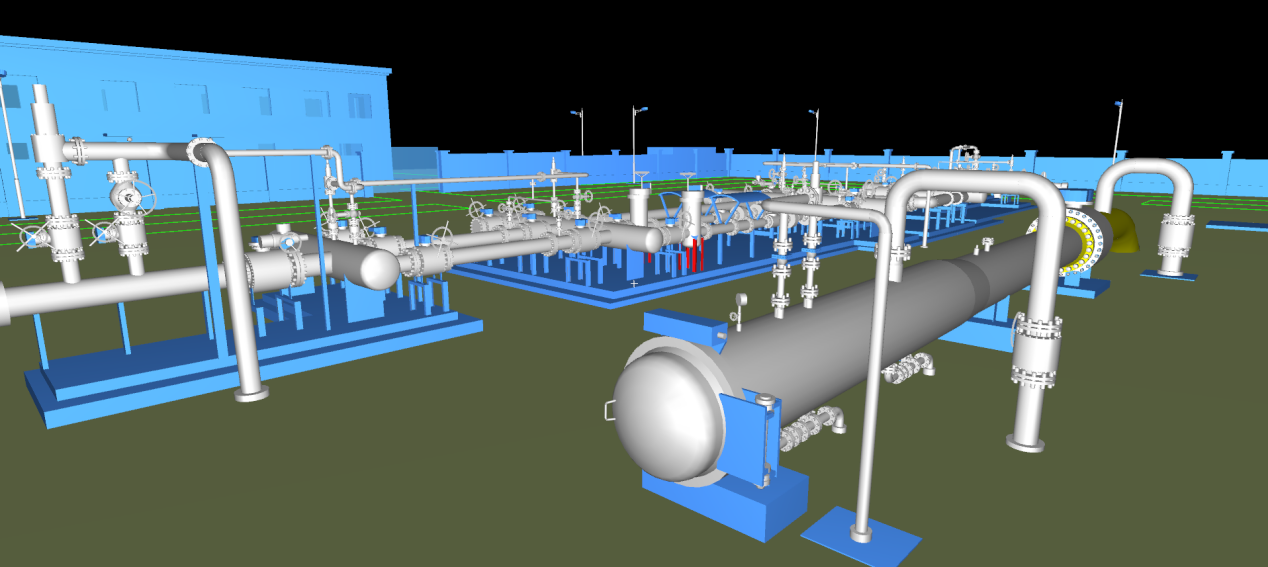 燃?xì)庹救S掃描建模解決方案
