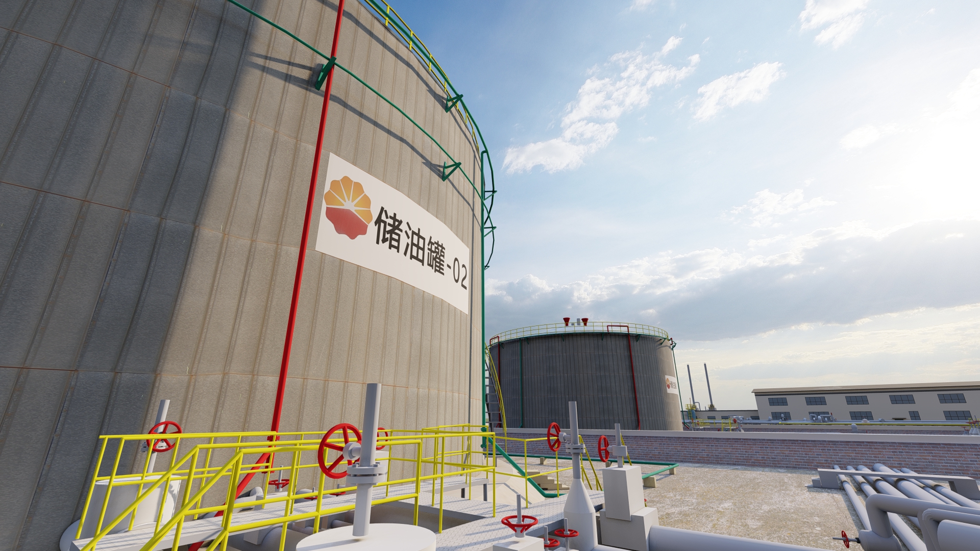 石油化工站場三維掃描建模解決方案