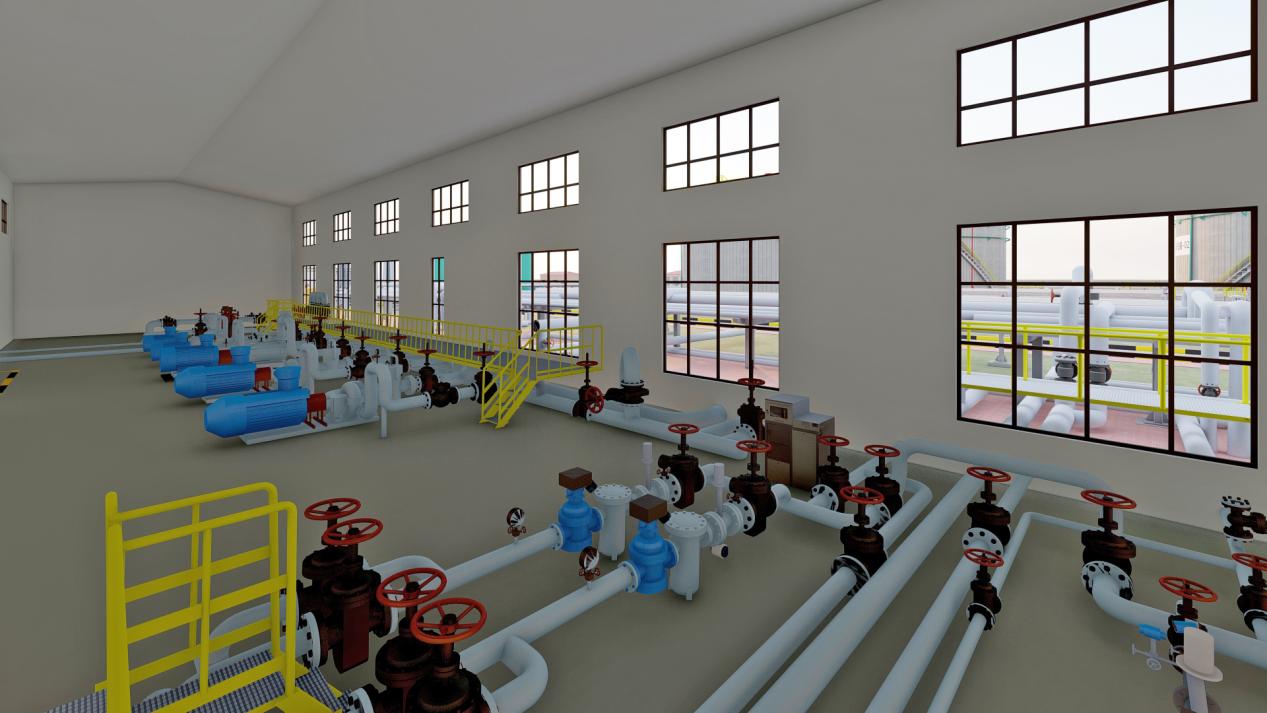 石油化工站場三維掃描建模解決方案