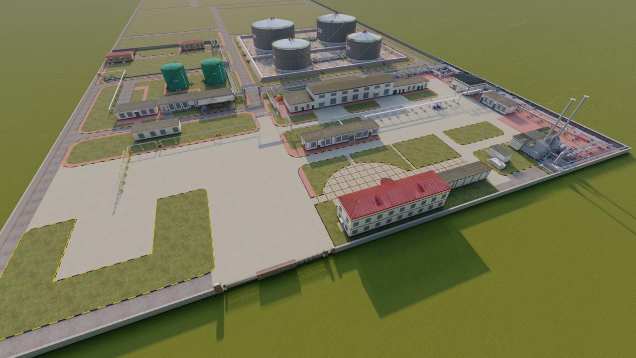 石油化工站場三維掃描建模解決方案