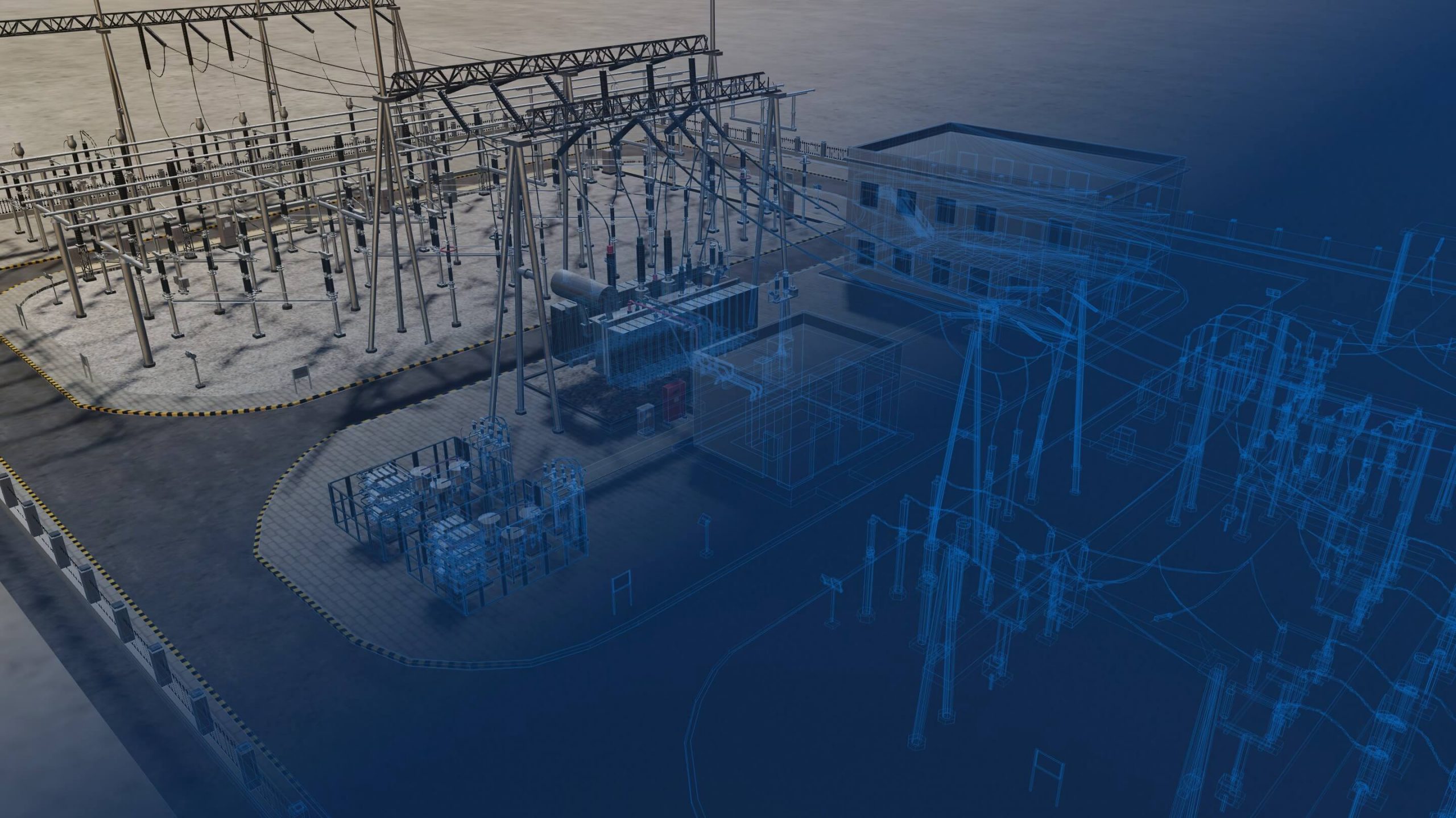 智慧輸變電站三維可視化管理系統(tǒng)